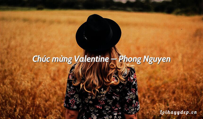 Chúc mừng Valentine – Phong Nguyen