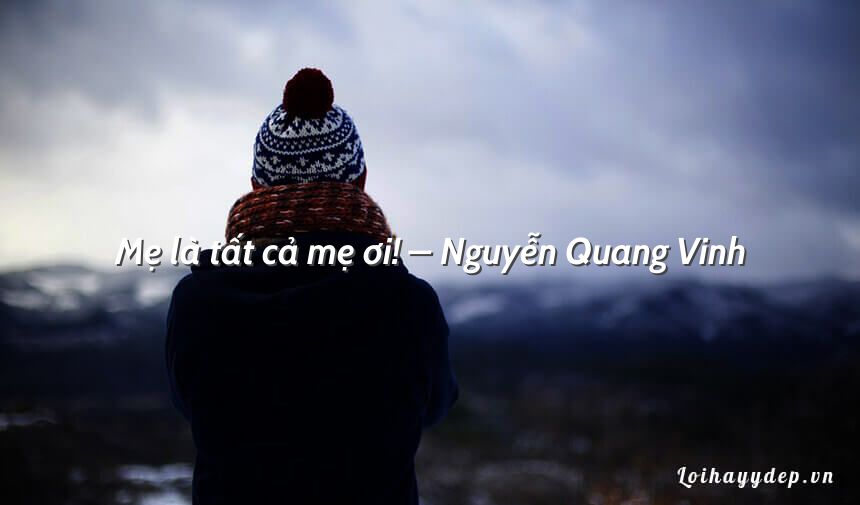 Mẹ là tất cả mẹ ơi! – Nguyễn Quang Vinh